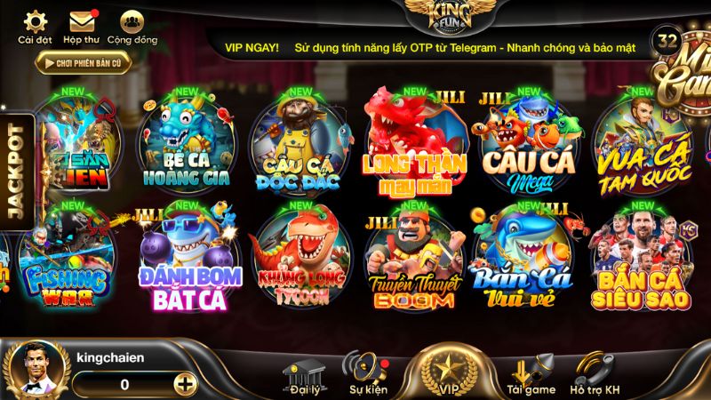 Game bắn cá Kingfun